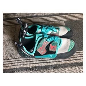 La sportiva climbing shoes